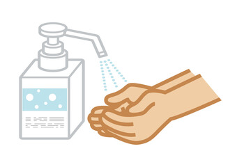 Hand disinfection