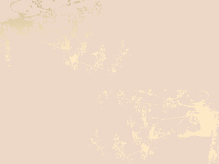 Abstract Marble Trendy Texture in Pastel and Gold colors 