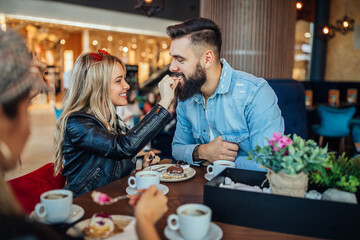 Nothing says love like sharing food