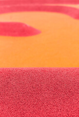 Sports field covering. Sports field granules. Sportplatzbelag. Sportplatz Granulat.