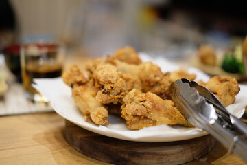 おいしそうな唐揚げをどうぞ