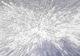 Abstraktes Design mit 3D Effekt für Hintergrund