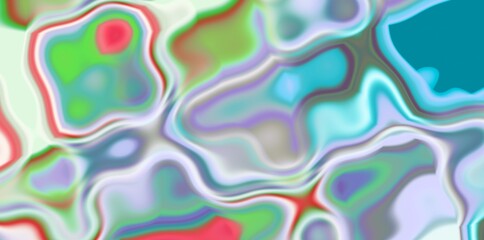 Fototapeta premium Green blue shades, swirls, texture, abstract background