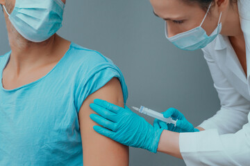 vaccine vaccination injection against covid virus