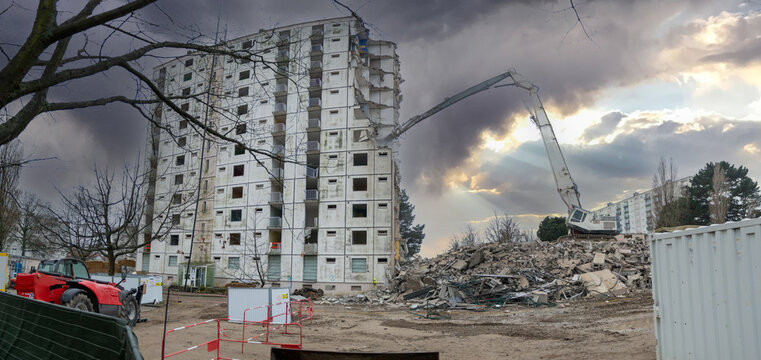 D&eacute;molition immeuble 