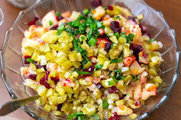 Preparation of Vinaigrette