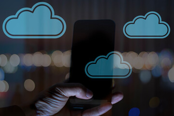 Cloud computing service and support, Technology information concept