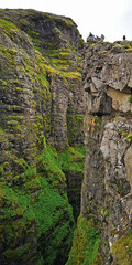 Glymur Wasserfall