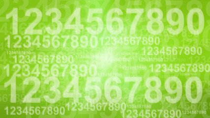 Fototapeta premium Number Text pattern texture background wallpaper
