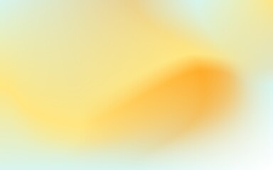 Fototapeta premium Blurry modern abstract with dynamic gradient mesh background with smooth color combination such as yellow, orange, and blue.