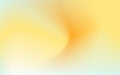 Blurry modern abstract with dynamic gradient mesh background with smooth color combination such as yellow, orange, and blue.