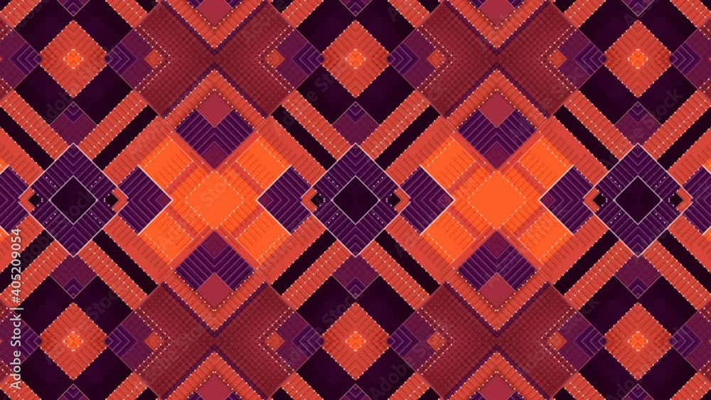 Poster abstract colorful 3d rendering vj kaleidoscopic loop animation 4k, ultra hd