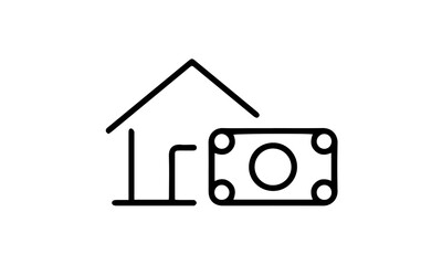  Mortgage Icon vector design 