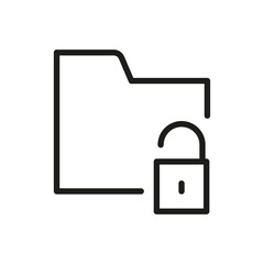  Lock Outline Vector Icon. Modern Style, Premium Quality.