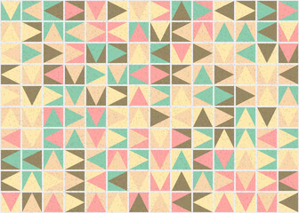 Abstract Geometric Pattern generative computational art illustration