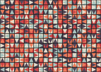 Abstract Geometric Pattern generative computational art illustration