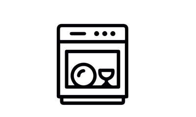 Simple Set of Home Appliances icon vector design 