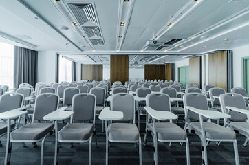 Press conference hall