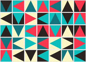 Abstract Geometric Pattern generative computational art illustration