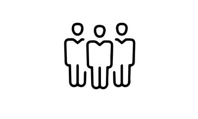 business icon vector design black and white 