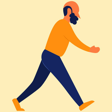 Flat design people