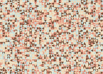 Fototapeta premium Abstract Geometric Pattern generative computational art illustration