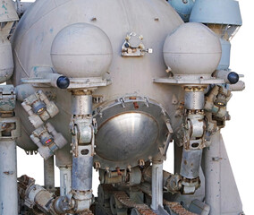 the front part of the underwater lander © AVD