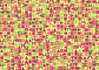 Abstract Geometric Pattern generative computational art illustration