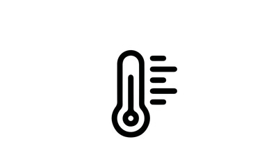  Heating and Cooling icon vector design 