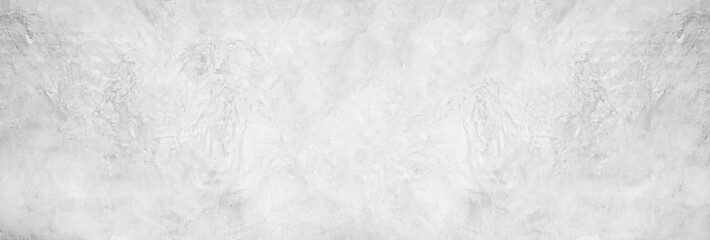 Panoramic grey paint limestone texture background in white light seam home wall paper. Back flat...