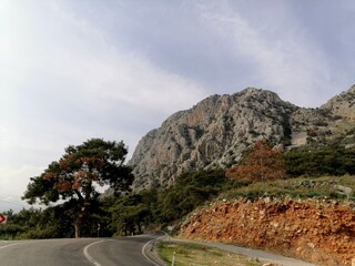 road in the mountains