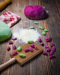Gnocchetti sardi colorati