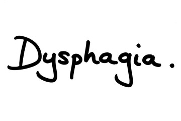 Fototapeta na wymiar Dysphagia