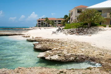 Cercles muraux Plage de Seven Mile, Grand Cayman Grand Cayman Island Seven Mile Beach Rocky Landscape