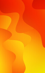 Abstract Soft Liquid Orange Colors Background 