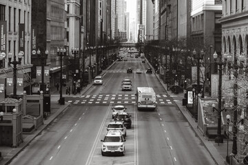 Naklejka premium cityscape chicago