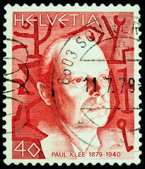 Portrait of Paul Klee, Swiss and German artist