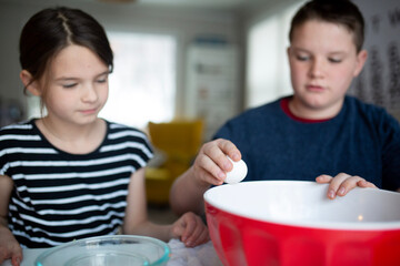 making dinner together