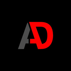 abstract and monogram letter logo design