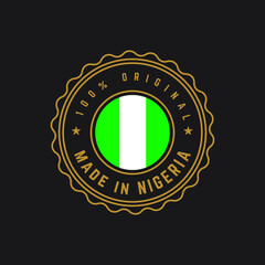 MADE IN NIGERIA MODERN BADGES
