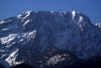 Giewont, Tatras Polish mountains, panorama