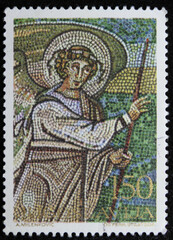 Isolated Yugoslovia stamp