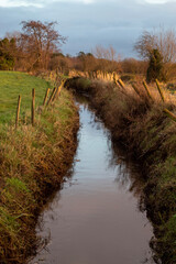 river in the countryside
