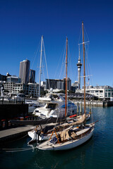 Fototapeta na wymiar Beautiful Harbour of Auckland