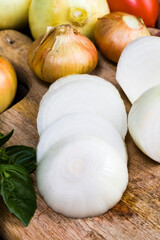 natural food grown on an organic farm, vegetables