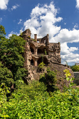 Fototapeta na wymiar verfallene Burg