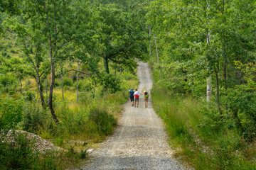 Fototapeta premium Italy trekking Emilia Romagna, Tuscany