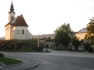 Fototapeta na wymiar Kirche Frauenhofen Horn
