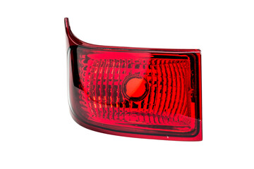 car rear headlight isolated on white background