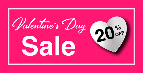 discount valentines card